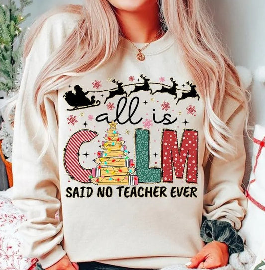 All is Calm DTF Transfer