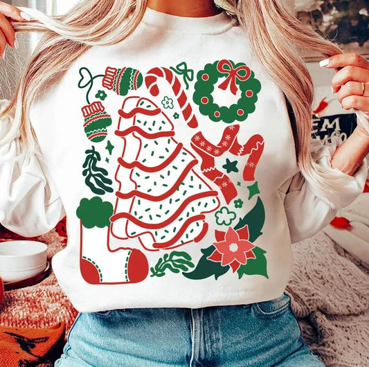 Christmas Tree DTF Transfer