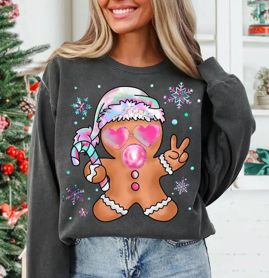 Gingerbread DTF Transfer