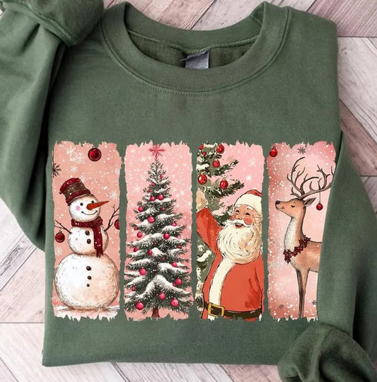 Christmas Scene DTF Transfer