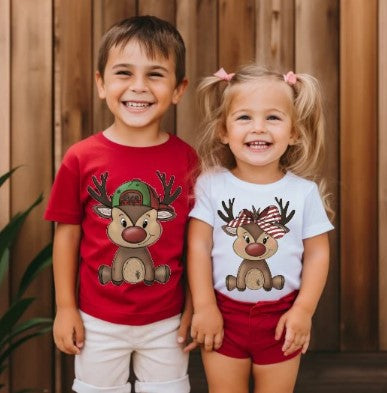 Girl Reindeer DTF Transfer