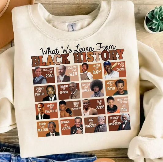 Black History DTF Transfer