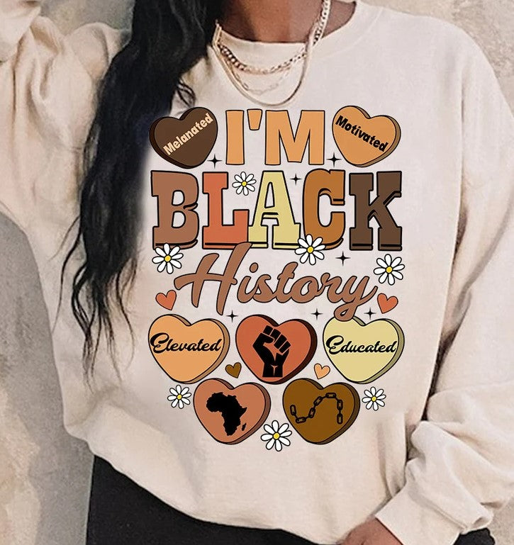 Black History DTF Transfer