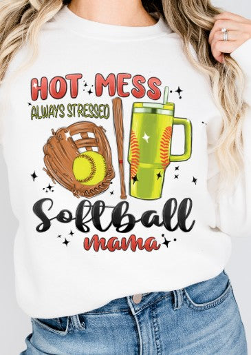 Softball DTF Transfer