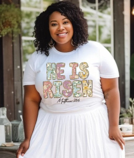 He is Risen DTF Transfer
