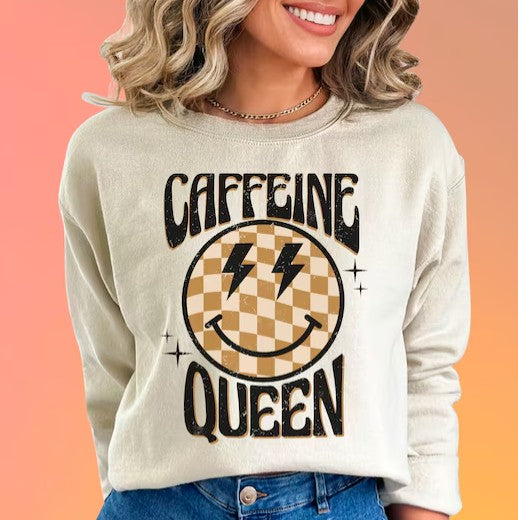 Tuesday Drops - Caffeine Queen DTF Transfer