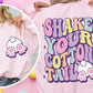 Shake yoru Cotten Tail DTF Transfer