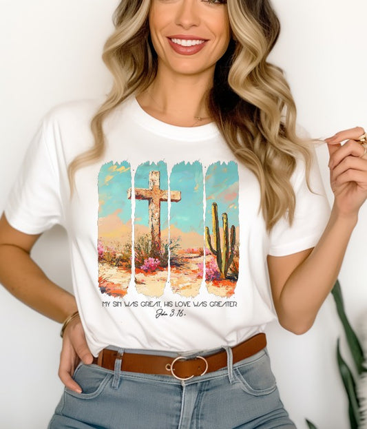 My sin was great DTF Transfer