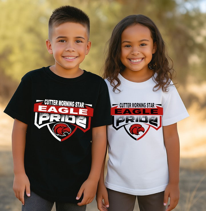 Eagle black text DTF Transfer