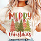 Merry Christmas DTF Transfer