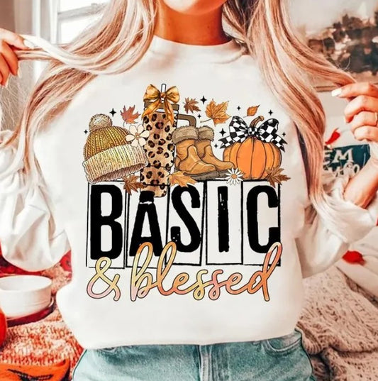 Basic and Blessed DTF Transfer