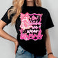 In October We Wear Pink DTF Transfer