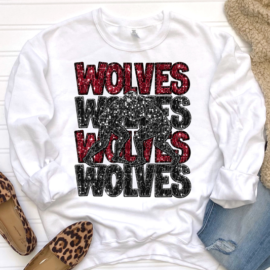 Wolves DTF Transfer