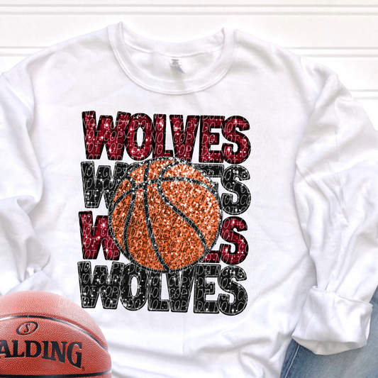 Wolves DTF Transfer