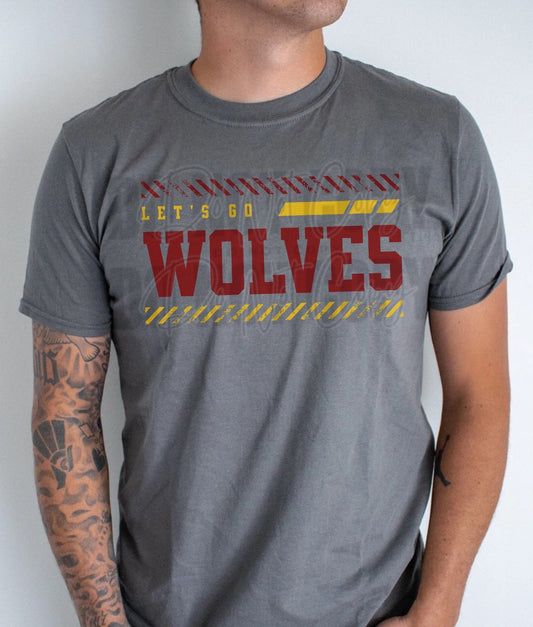 Wolves DTF Transfer