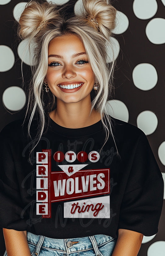 Wolves DTF Transfer