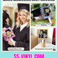Sublimation Graduation Fan