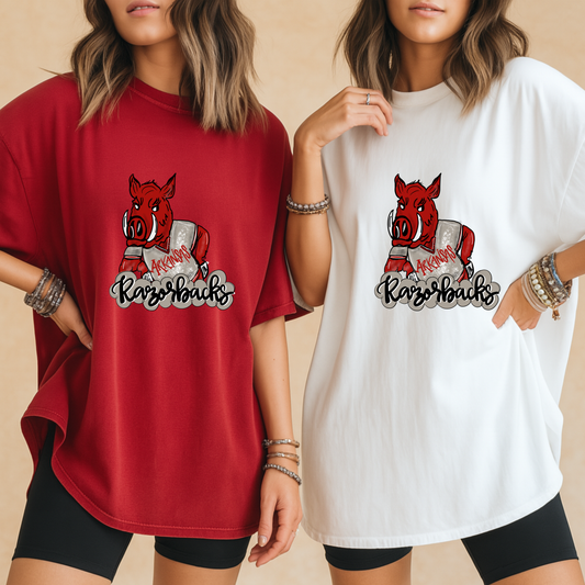Razorbacks DTF Transfers