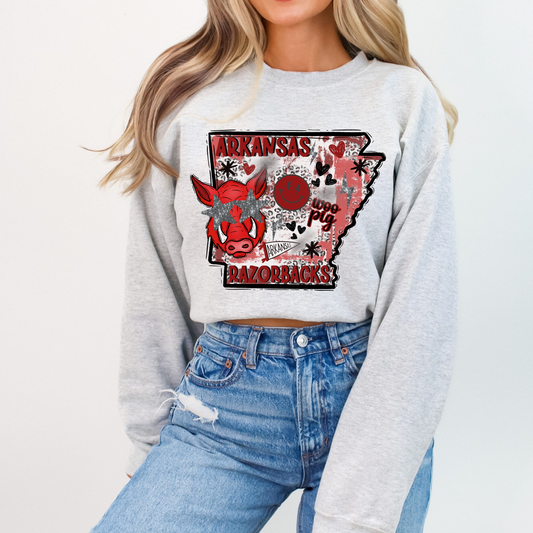 Razorbacks DTF Transfers