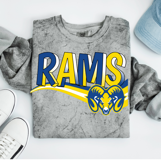 Rams DTF Transfer
